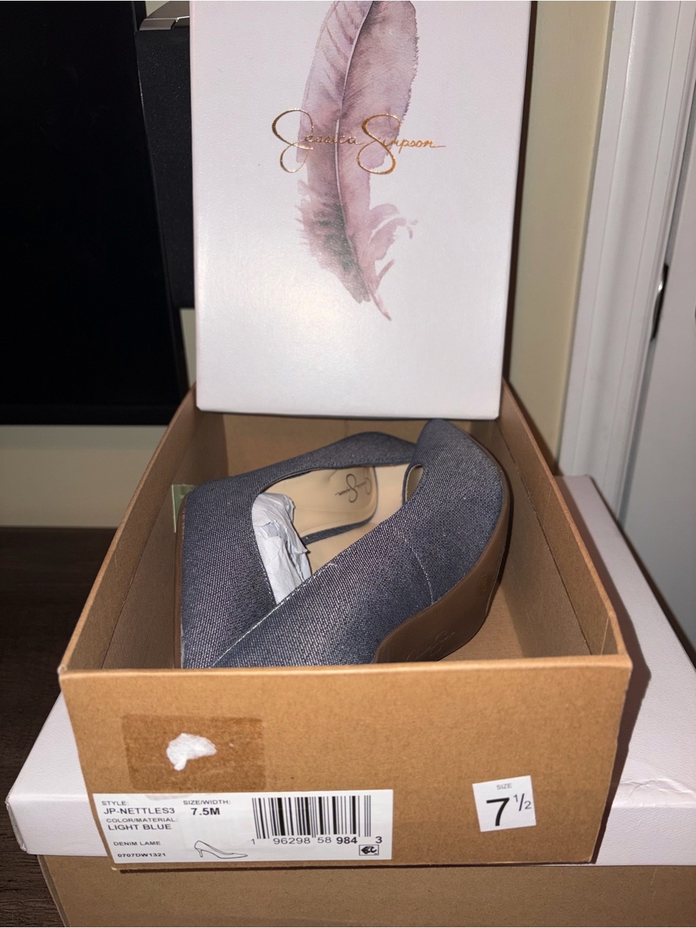 Jessica Simpson Women’s Pumps - Blue/Denim